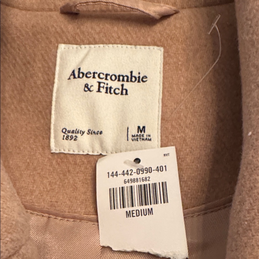 Abercrombie & Fitch Beige Outerwear
